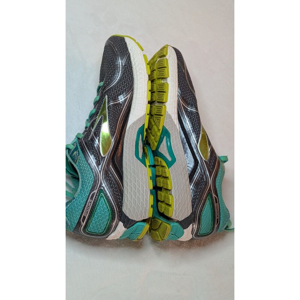 Brooks DNA GTS 16th Edition Women's Size 10.5M GunMetal/GRN/GRAY Running Shoes